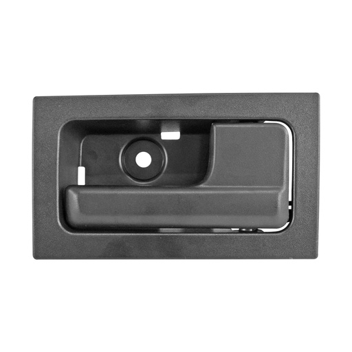 [012-1215-90] MANIJA INTERIOR FD F-150/LOBO 09-14  SEGURO MANUAL CORRUGADA NEGRA PLASTICO HUSHAN Derecho Delantera/Trasera  
