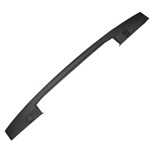 [105540] MOLDURA TAPA FD F-150 21-23  CON CORTE PARA ESCALON NEGRA CORRUGADA HUSHAN  Trasera Tapa caja 