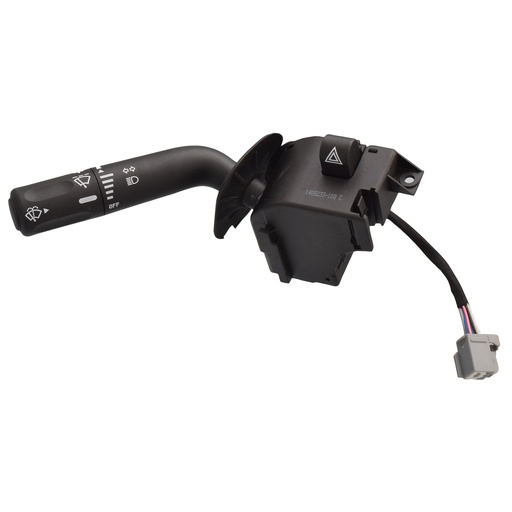 [222-1215-02] PALANCA DIRECCIONAL FD F-150/LOBO  LC MARK LT 04-08  INTERMITENTES/LUCES/LIMPIABRIASAS 15 PINS NEGRA 12VCC MANIJAUTO    