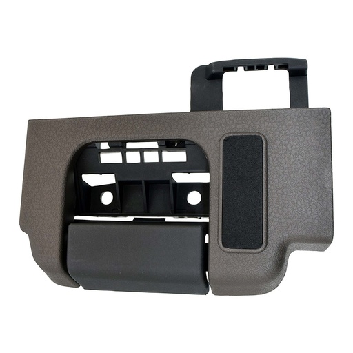 [012-1215-83] MANIJA INTERIOR FD F-150 EXTENDED CAB/LOBO CABINA Y MEDIA 09-14  GRIS PLASTICO HUSHAN Izquierdo Trasera  
