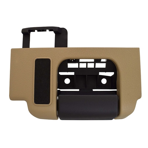 [012-1215-85] MANIJA INTERIOR FD F-150 EXTENDED CAB/LOBO CABINA Y MEDIA 09-14  CAFE PLASTICO HUSHAN Izquierdo Trasera  
