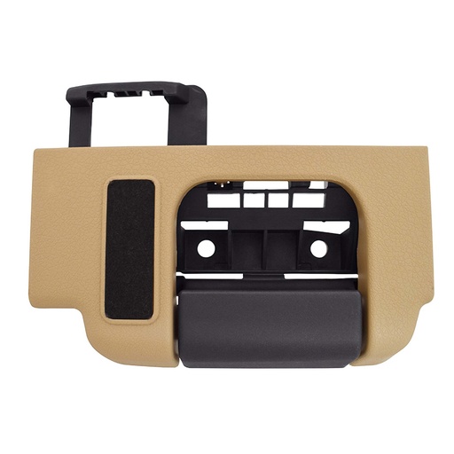 [012-1215-87] MANIJA INTERIOR FD F-150 EXTENDED CAB/LOBO CABINA Y MEDIA 09-14  BEIGE PLASTICO HUSHAN Izquierdo Trasera  