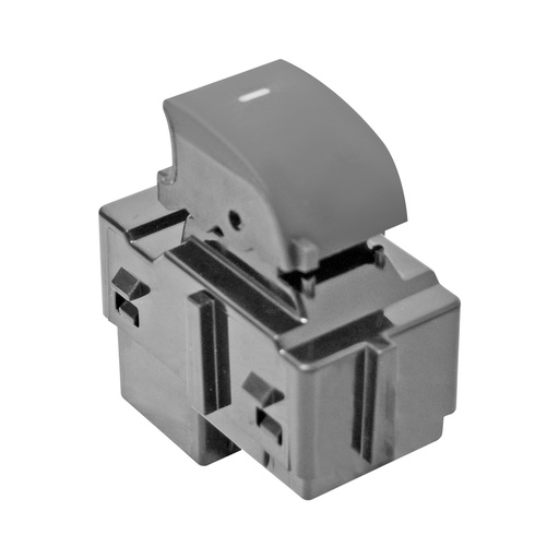 [222-1215-09] CONTROL ELECTRICO FD F-150/F-250/LOBO 09-14  DE ELEVADOR 6 PINS 1 TECLA NEGRO 12VCC MANIJAUTO    