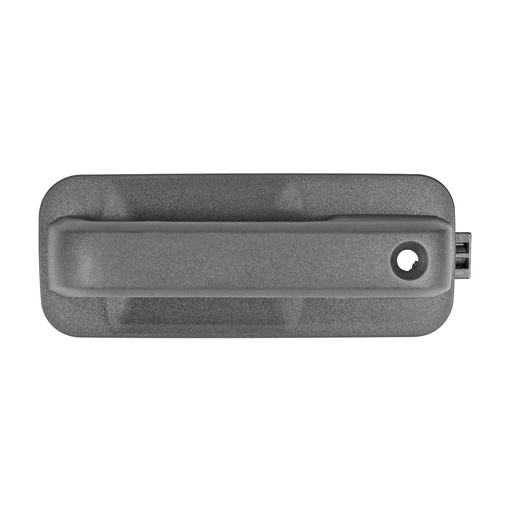 [012-1215-73] MANIJA EXTERIOR FD F-150/F-250/LOBO 15-20/SUPER DUTY 17-20  CON HOYO PARA LLAVE SIN SENSOR CORRUGADA NEGRA PLASTICO HUSHAN Izquierdo Delantera  