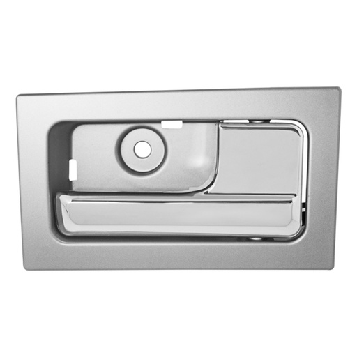 [012-1215-58] MANIJA INTERIOR FD F-150/F-250/LOBO 09-14  PLATA/CROMO PLASTICO PARA SEGUROS ELECTRICOS HUSHAN Derecho Delantera/Trasera  