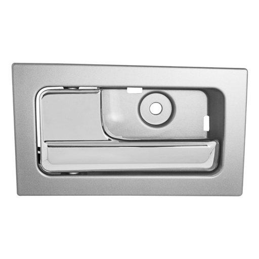 [012-1215-59] MANIJA INTERIOR FD F-150/F-250/LOBO 09-14  PLATA/CROMO PLASTICO PARA SEGUROS ELECTRICOS HUSHAN Izquierdo Delantera/Trasera  