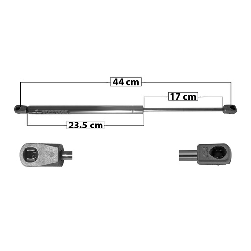 [60191] AMORTIGUADOR COFRE FD SUPER DUTY 99-06/F-350 97-03  44 23.5 17 ENTRADA TIPO 18 ENTRADA 2 TIPO 9 460 103.41 46.91 400 89.92 40.79 MANIJAUTO 8173 Derecho/Izquierdo   