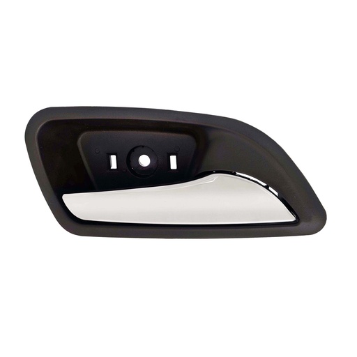 [012-0665-02] MANIJA INTERIOR CV CRUZE 10-16  NEGRA/CROMO PLASTICO HUSHAN Derecho Delantera/Trasera  