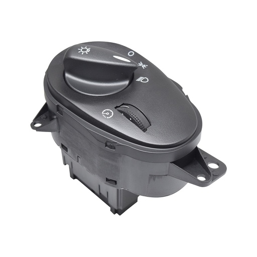 [70427] INTERRUPTOR LUZ DE FARO FD FOCUS 00-04  16 PINS CON REGULADOR NEGRO SIN FARO NIEBLA 12VCC CUB    