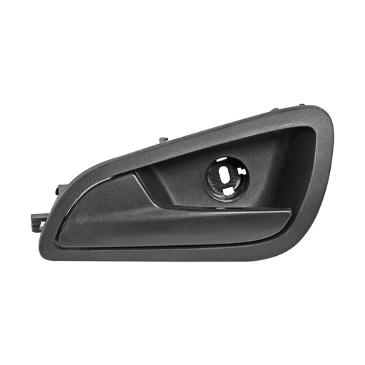 [012-1219-73] MANIJA INTERIOR FD FOCUS 12-18  CON BASE CORRUGADA NEGRA PLASTICO HUSHAN Izquierdo Delantera/Trasera  