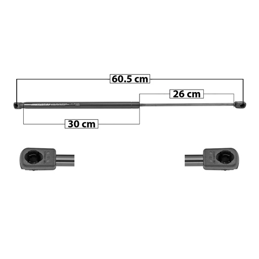 [004-1219-07] AMORTIGUADOR 5TA PUERTA FD FOCUS HATCHBACK 12-18  60.5 30 26 355 79.8 36.2 415 93.29 42.32 SPART 6131 Derecho/Izquierdo   