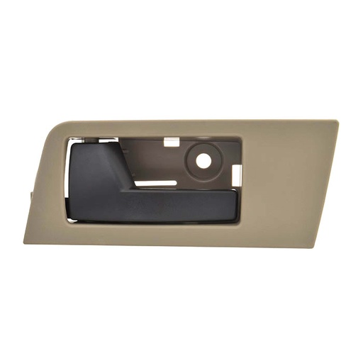 [012-1219-77] MANIJA INTERIOR FD FOCUS USA TYPE 08-11  SIN HOYO PARA SEGURO NEGRO/GRIS PLASTICO HUSHAN Izquierdo Delantera  