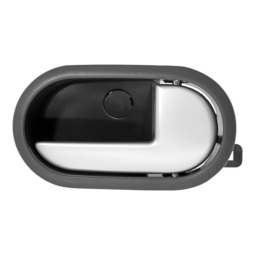 [012-1224-08] MANIJA INTERIOR FD IKON HATCHBACK 12-15  NEGRO/PLATA PLASTICO HUSHAN Derecho Delantera/Trasera  