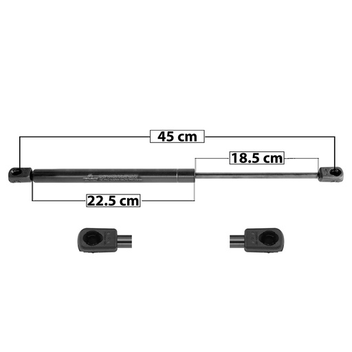 [004-1225-01] AMORTIGUADOR 5TA PUERTA FD KA 01-08  45 22.5 18.5 ENTRADA TIPO 9 ENTRADA 2 TIPO 9 280 62.95 28.55 340 73.44 33.31 MANIJAUTO 8137 Derecho/Izquierdo   