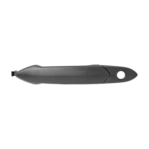 [012-0666-13] MANIJA EXTERIOR CV SPARK 16-20  CON HOYO PARA LLAVE CORRUGADA NEGRA PLASTICO HUSHAN Izquierdo Delantera  