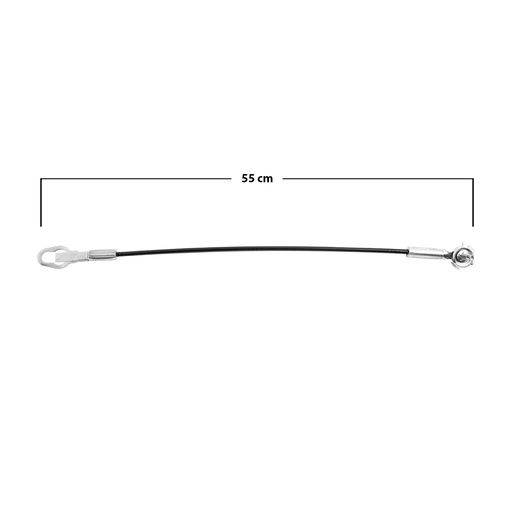 [001-1232-06] CABLES DE TAPA FD SUPER DUTY 13-15  1 PIEZA 55 CM HUSHAN Derecho   