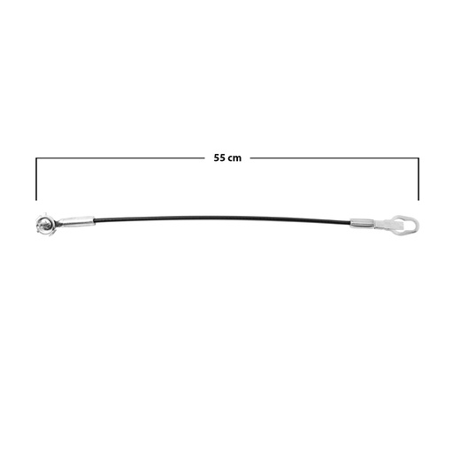 [001-1232-07] CABLES DE TAPA FD SUPER DUTY 13-15  1 PIEZA 55 CM HUSHAN Izquierdo   