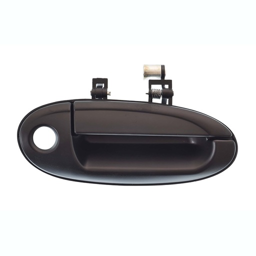 [012-1233-00] MANIJA EXTERIOR FD TAURUS  MR SABLE 96-99  CON HOYO PARA LLAVE LISA PARA PINTAR NEGRA PLASTICO HUSHAN Derecho Delantera  
