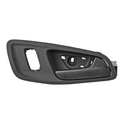 [012-1245-16] MANIJA INTERIOR FD TRANSITT CONNECT 14-20  CON HOYO CORRUGADA NEGRA PLASTICO HUSHAN Derecho Delantera  