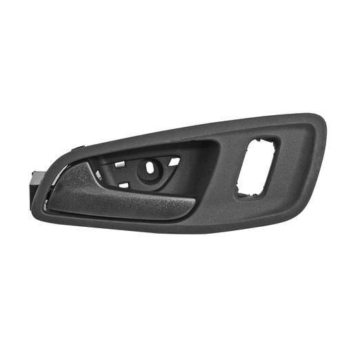 [012-1245-17] MANIJA INTERIOR FD TRANSITT CONNECT 14-20  CON HOYO CORRUGADA NEGRA PLASTICO HUSHAN Izquierdo Delantera  