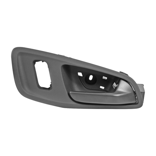 [012-1245-20] MANIJA INTERIOR FD TRANSITT CUSTOM 14-21  CON HOYO CORRUGADA NEGRA PLASTICO HUSHAN    