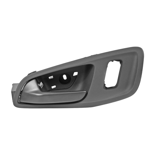 [012-1245-21] MANIJA INTERIOR FD TRANSITT CUSTOM 14-21  CON HOYO CORRUGADA NEGRA PLASTICO HUSHAN    