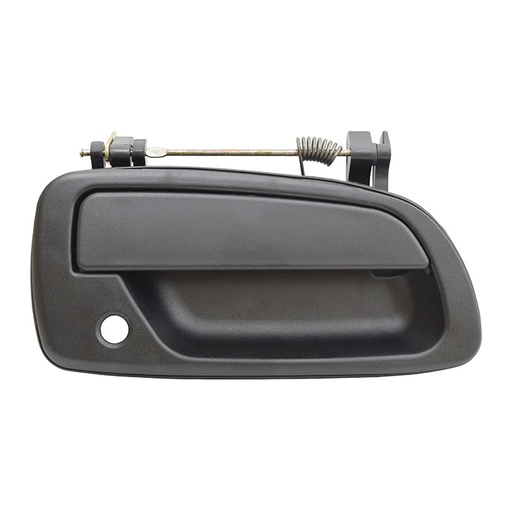 [012-4003-00] MANIJA EXTERIOR HN SERIE 300 08-16  FO AUMARK 10-16  CON HOYO PARA LLAVE CORRUGADA NEGRA PLASTICO HUSHAN Derecho Delantera  