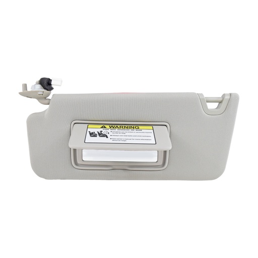 [107441] VISERA HD ACCORD 08-12  1 PIEZA CON ESPEJO CON LUZ GRIS 2 PINS PLASTICO TIPO ORIGINAL Izquierdo Delantera  