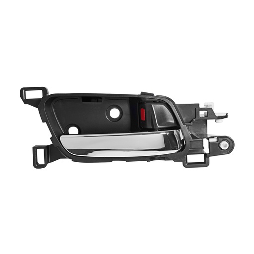 [012-1301-E6] MANIJA INTERIOR HD ACCORD 2P COUPE / 4P SEDAN 13-15  CROMADA/NEGRA PLASTICO HUSHAN Derecho Delantera/Trasera  