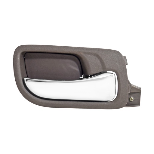 [012-1301-F0] MANIJA INTERIOR HD ACCORD 4P SEDAN 03-07  CAFE/CROMADO PLASTICO HUSHAN Derecho Trasera  