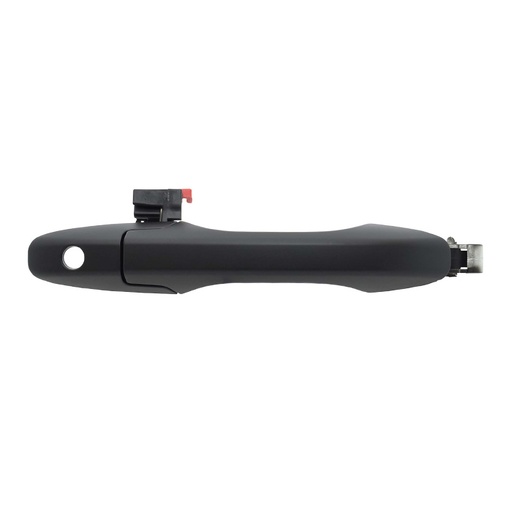 [012-1310-02] MANIJA EXTERIOR HD CITY 09-14  CON HOYO PARA LLAVE LISA PARA PINTAR NEGRA PLASTICO HUSHAN Derecho Delantera  