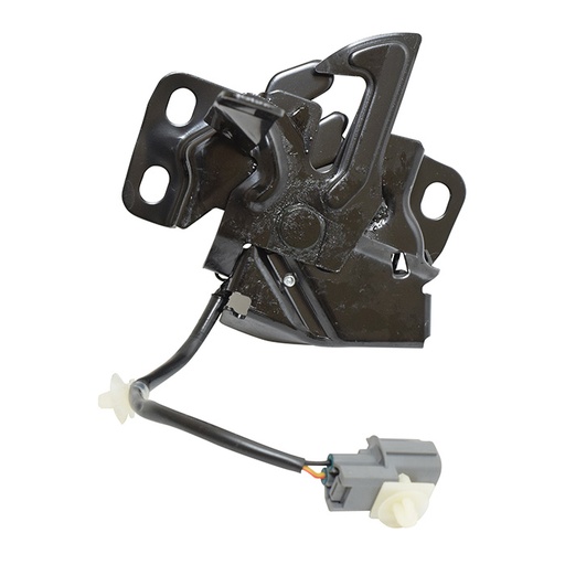 [002-1302-07] CHAPA DE COFRE HD CIVIC 01-05  CON INTERRUPTOR HUSHAN    
