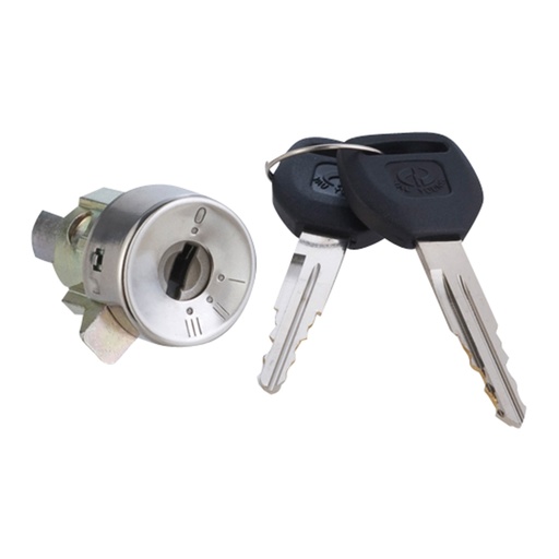 [223-1302-00] CILINDRO DE ENCENDIDO HD CIVIC 96-00  METAL CROMADO 12VCC TIPO ORIGINAL    