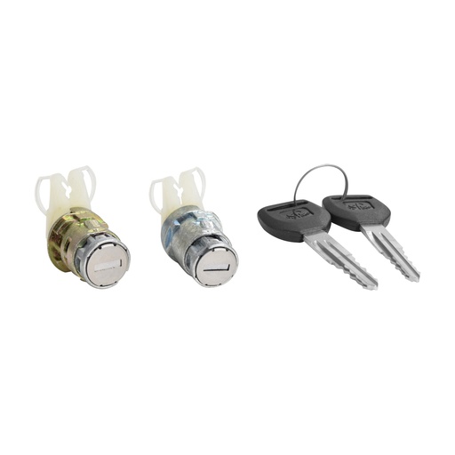 [224-1302-03] CILINDRO PARA PUERTA HD CIVIC 88-91  JUEGO METAL CROMADO TIPO ORIGINAL    