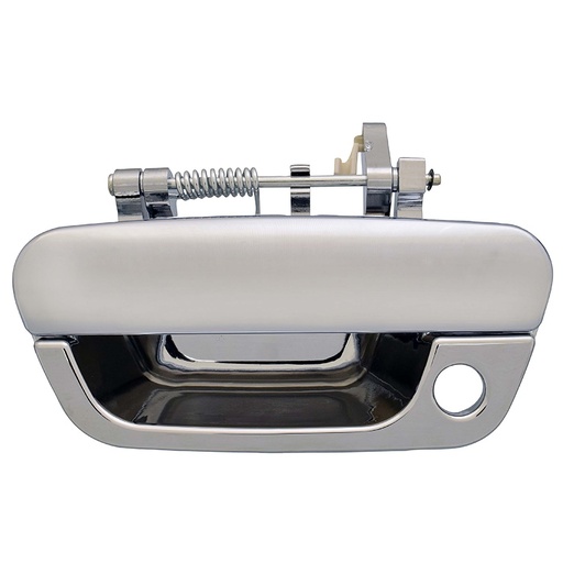 [012-0683-09] MANIJA EXTERIOR CV SPARK 11-17/BEAT HATCHBACK/SEDAN 17-20  CON HOYO PARA LLAVE CROMADA PLASTICO HUSHAN Izquierdo Delantera  