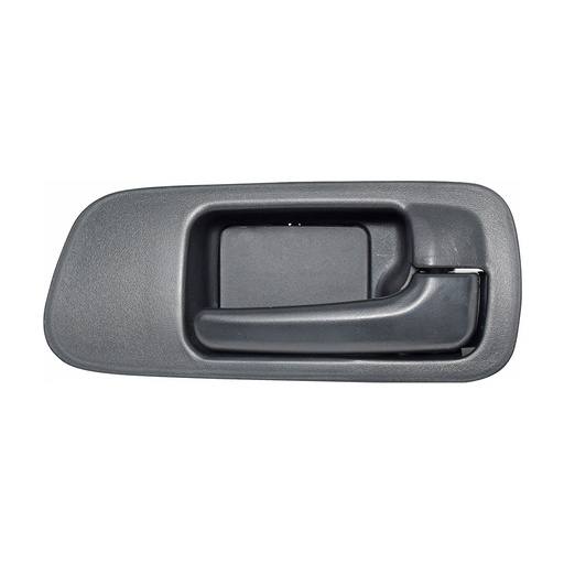 [012-1302-58] MANIJA INTERIOR HD CIVIC 2P COUPE 01-05  SIN HOYO NEGRO PLASTICO HUSHAN Derecho Delantera  