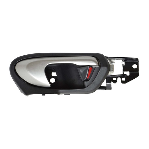 [012-1302-78] MANIJA INTERIOR HD CIVIC 2P COUPE 06-11  NEGRO/PLATA PLASTICO HUSHAN Derecho Delantera  