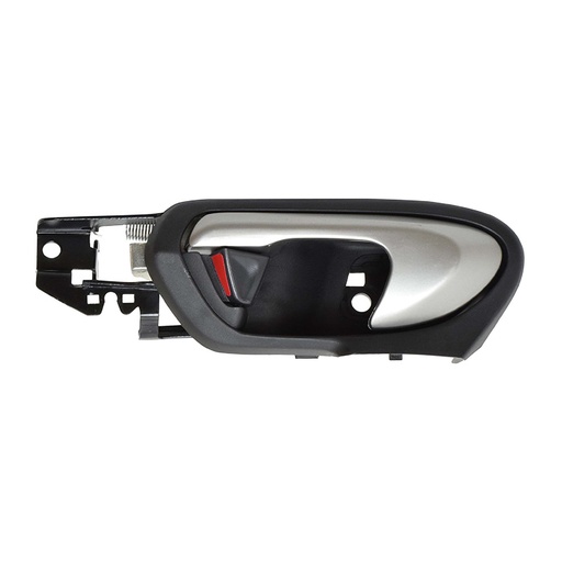[012-1302-79] MANIJA INTERIOR HD CIVIC 2P COUPE 06-11  NEGRO/PLATA PLASTICO HUSHAN Izquierdo Delantera  
