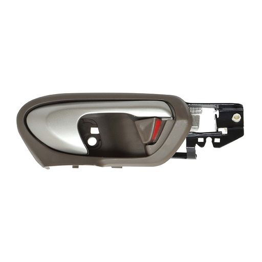 [012-1302-94] MANIJA INTERIOR HD CIVIC 2P COUPE 06-11  CAFE/PLATA PLASTICO HUSHAN Derecho Delantera  