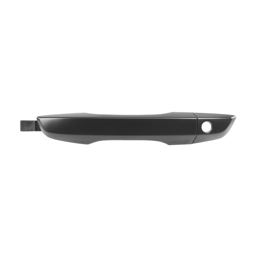 [012-1302-A7] MANIJA EXTERIOR HD CIVIC 2P COUPE / 4P SEDAN 16-21  CON HOYO PARA LLAVE SIN SENSOR LISA NEGRA PLASTICO HUSHAN Izquierdo Delantera  