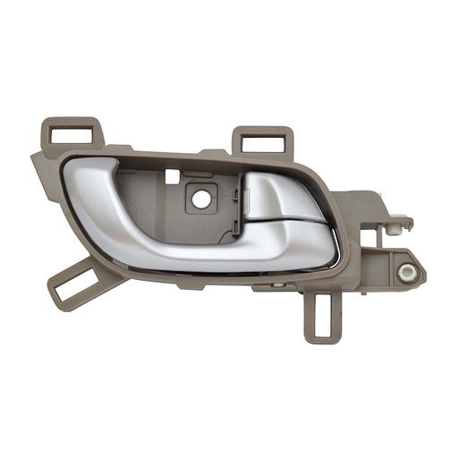[012-1302-84] MANIJA INTERIOR HD CIVIC 2P COUPE / 4P SEDAN 12-15  BEIGE/PLATA PLASTICO HUSHAN Derecho Delantera/Trasera  