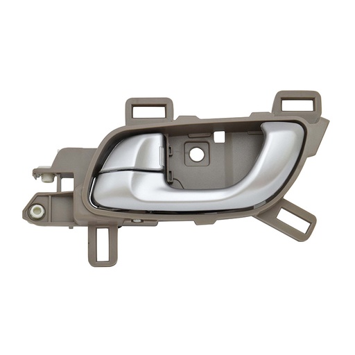 [012-1302-85] MANIJA INTERIOR HD CIVIC 2P COUPE / 4P SEDAN 12-15  BEIGE/PLATA PLASTICO HUSHAN Izquierdo Delantera/Trasera  