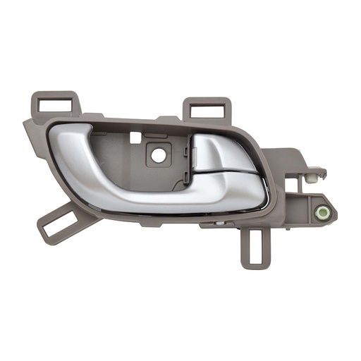 [012-1302-88] MANIJA INTERIOR HD CIVIC 2P COUPE / 4P SEDAN 12-15  PLATA/GRIS PLASTICO HUSHAN Derecho Delantera/Trasera  