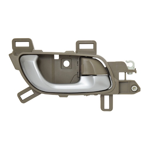 [012-1302-90] MANIJA INTERIOR HD CIVIC 2P COUPE / 4P SEDAN 12-15  BEIGE/PLATA PLASTICO HUSHAN Derecho Delantera/Trasera  