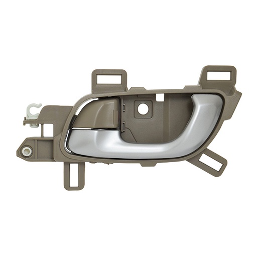 [012-1302-91] MANIJA INTERIOR HD CIVIC 2P COUPE / 4P SEDAN 12-15  BEIGE/PLATA PLASTICO HUSHAN Izquierdo Delantera/Trasera  