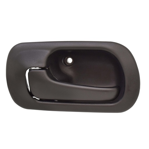 [012-1302-A5] MANIJA INTERIOR HD CIVIC 4P SEDAN 96-00  SIN HOYO NEGRO PLASTICO HUSHAN Izquierdo Trasera  