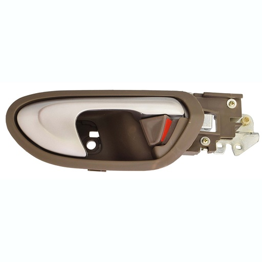 [012-1302-60] MANIJA INTERIOR HD CIVIC 4P SEDAN 06-11  CAFE/PLATA PLASTICO HUSHAN Derecho Delantera  