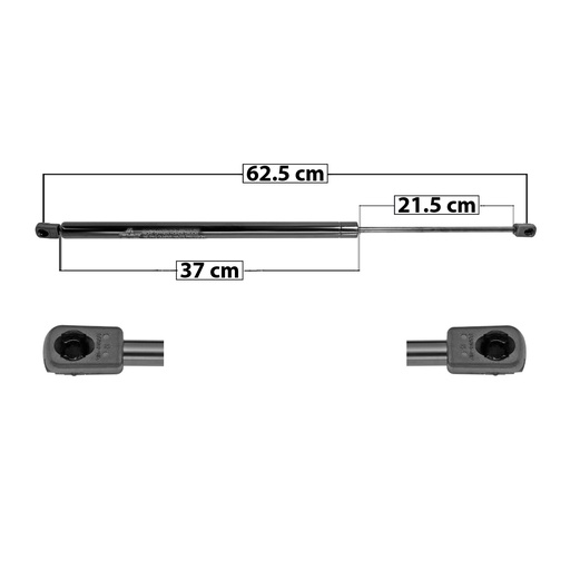 [004-1303-07] AMORTIGUADOR 5TA PUERTA HD CR-V 07-11  62.5 37 21.5 ENTRADA TIPO 9 ENTRADA 2 TIPO 9 480 107.91 48.95 540 121.4 55.07 MANIJAUTO 5826 Derecho/Izquierdo   