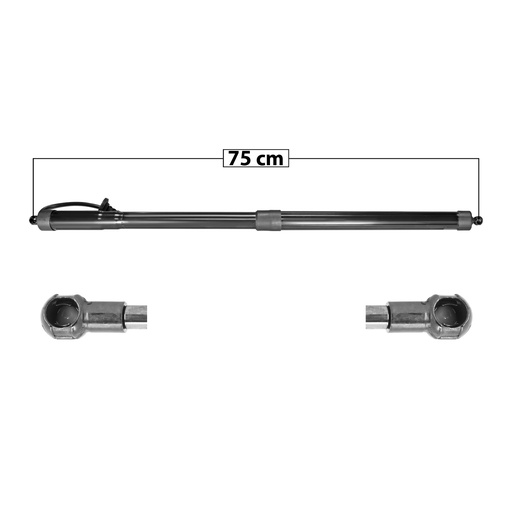 [60315] AMORTIGUADOR 5TA PUERTA HD CR-V 17-21  ELECTRICO AUTOMATICO 74961TLA305 HUSHAN 6 PINS Izquierdo Trasera 5ta puerta 