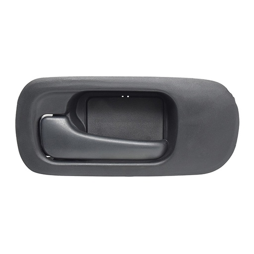 [012-1303-49] MANIJA INTERIOR HD CR-V 02-06  SIN HOYO PARA SEGURO NEGRO PLASTICO HUSHAN Izquierdo Delantera  